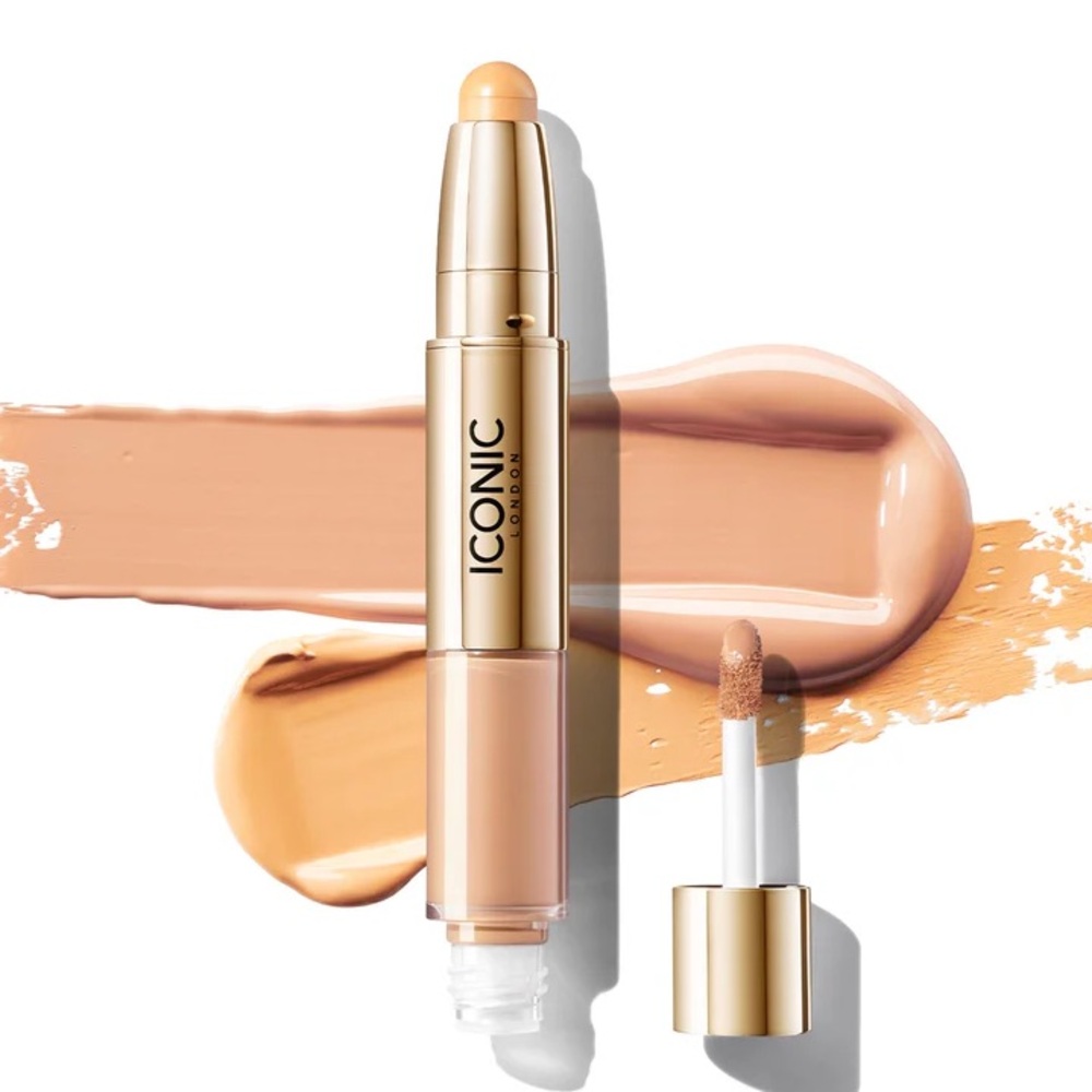 ICONIC LONDON RADIANT CONCEALER & BRIGHTENING DUO in Cool Light
